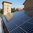 Pannelli fotovoltaici dell'agriturismo